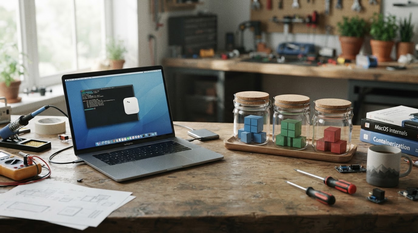 Editorial illustration for crossover mac.