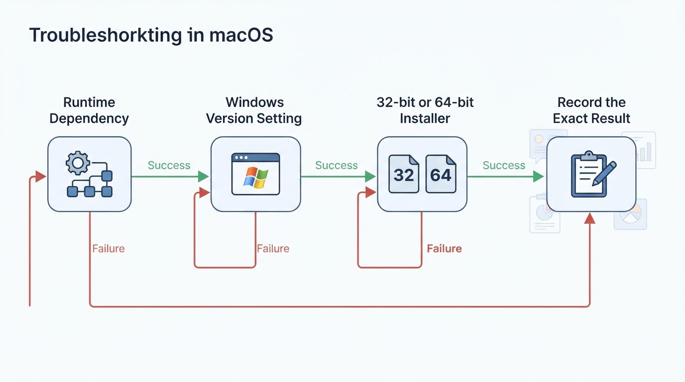 Workflow diagram for crossover mac.