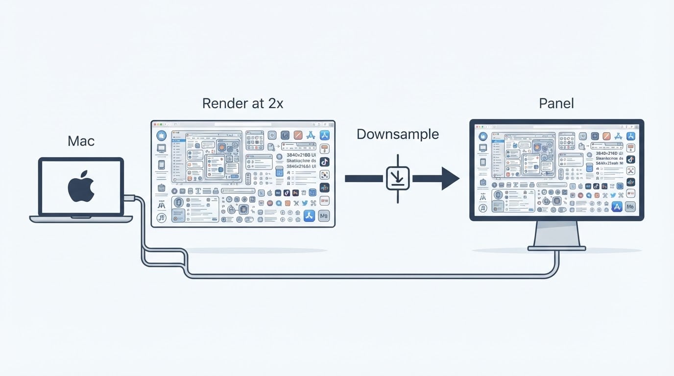 Workflow diagram for betterdisplay.